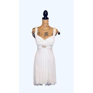 Jodi Kristopher Fit & Flare Dress Rhinestone S